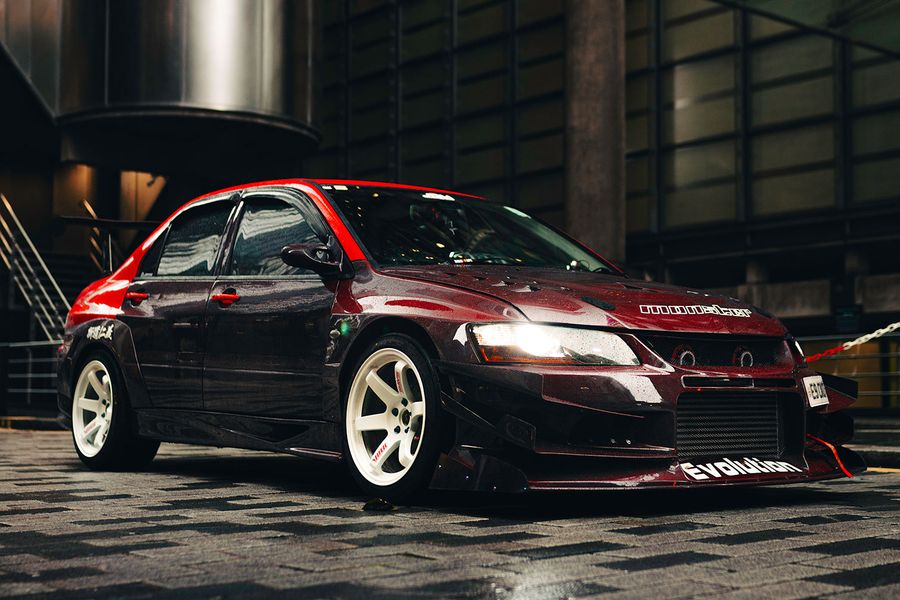 Mitsubishi upgrades at RK Speedshop